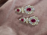 Regal Ruby Pendant set