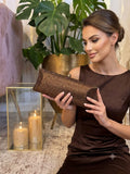 Celeste Crystal Clutch