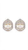 Pearl & Pave Eyelet Studs