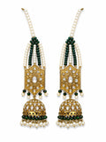 Emerald Heirloom Jhumkas