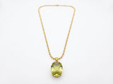Oval Green Pendant