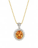 Champagne Halo Pendant