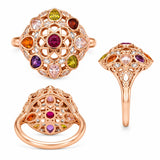 Celestial Mosaic Ring