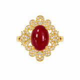 Crimson Crown ring