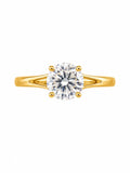 Celestial Solitaire ring