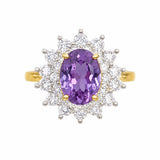 Lavender Starlight Ring