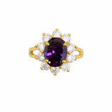 Midnight Amethyst Ring