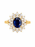 Sapphire Bloom Ring