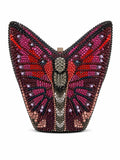 Butterfly Clutch Hot Pink