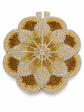 Gold Rose Clutch