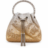 Champagne gold clutch