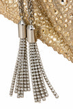 Champagne gold clutch