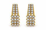Crystal Cascade studs