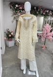 Ivory Gold Chikankari