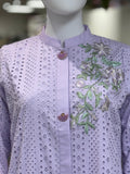 Chikankari Bloom Lavender