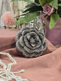 Black Rose Clutch
