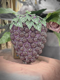 Grape Swarovski Clutch