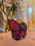 Butterfly Clutch Hot Pink