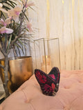 Butterfly Clutch Hot Pink