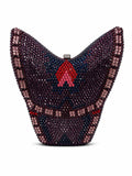 Butterfly Clutch Hot Pink