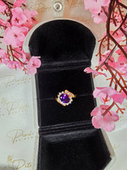 Purple Sapphire Ring