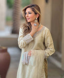 Ivory Gold (3 pc - Pure Raw Silk Outfit)