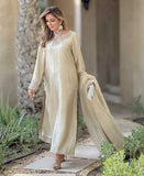 Ivory Gold (3 pc - Pure Raw Silk Outfit)