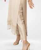 Monochrome Pure Georgette Chiffon Kurta & Trousers