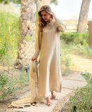 Ivory Gold (3 pc - Pure Raw Silk Outfit)