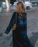 Navy Corduroy Velvet outfit