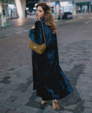 Navy Corduroy Velvet outfit