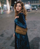 Navy Corduroy Velvet outfit