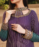 Purple and Green Kaftan