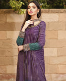 Purple and Green Kaftan