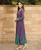 Purple and Green Kaftan