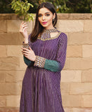 Purple and Green Kaftan