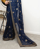 Navy saree Wedding Wear