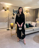 Black Velvet Kaftan