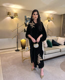 Black Velvet Kaftan