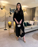 Black Velvet Kaftan