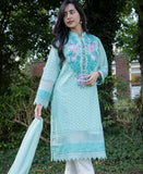 Forget me not, two piece Embroidered Shirt and dupatta