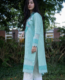 Forget me not, two piece Embroidered Shirt and dupatta