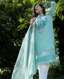 Forget me not, two piece Embroidered Shirt and dupatta